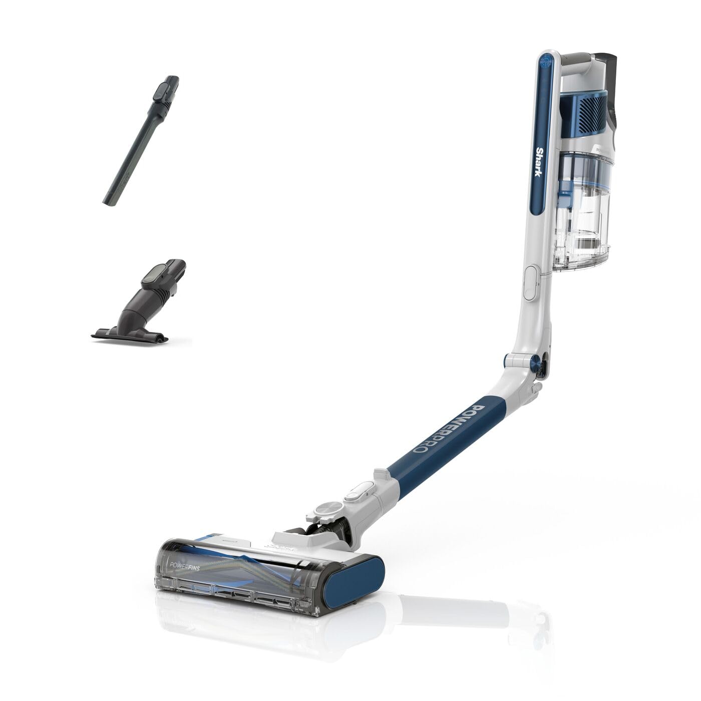 Shark Stratos Aspiradora sin cable, 60 min de autonomía, Tecnología Anti Hair Wrap, Clean Sense IQ, PowerFins Plus, kit de limpieza coche, boquilla estrecha, cepillo multisuperficie, cobre IZ400EUTBK