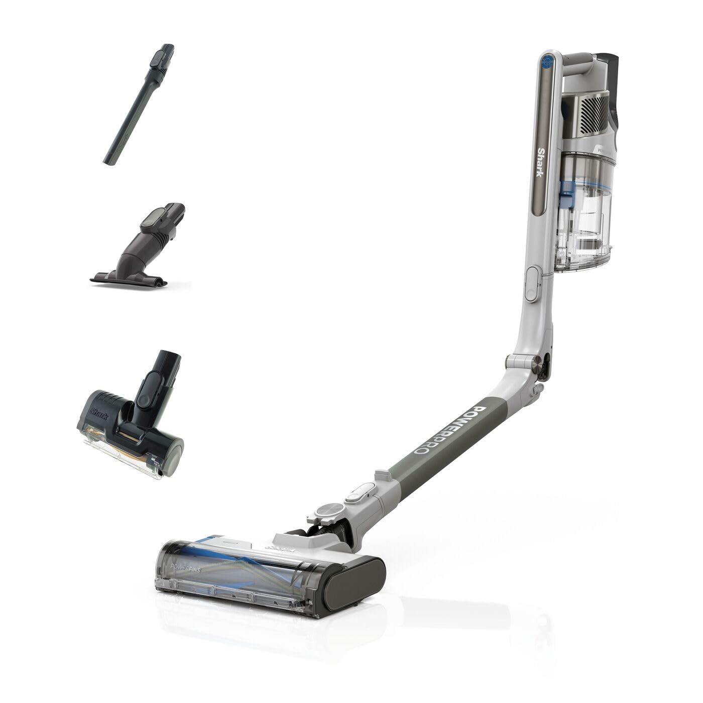 Shark Stratos Aspiradora sin cable, 60 min de autonomía, Tecnología Anti Hair Wrap, Clean Sense IQ, PowerFins Plus, kit de limpieza coche, boquilla estrecha, cepillo multisuperficie, cobre IZ400EUTBK