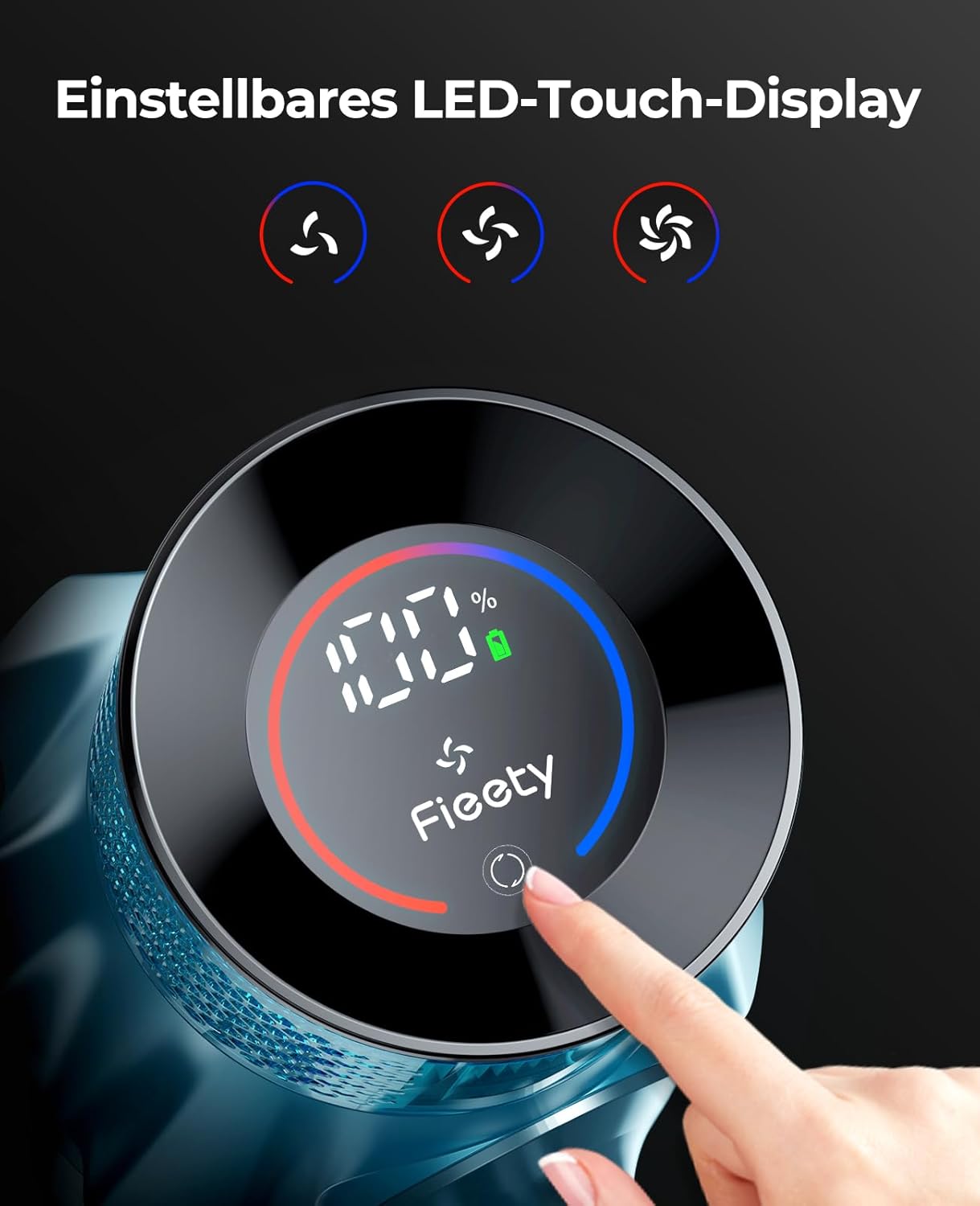 45kPa/550w/60Min Aspiradora sin Cable Potente Escoba Aspiradora Vertical sin Cable Aspirador Escoba Antienreda con 7 etapas filtradas LED Pantalla Táctil para Suelo/Alfombra, Recargable de Pared, 1.5L