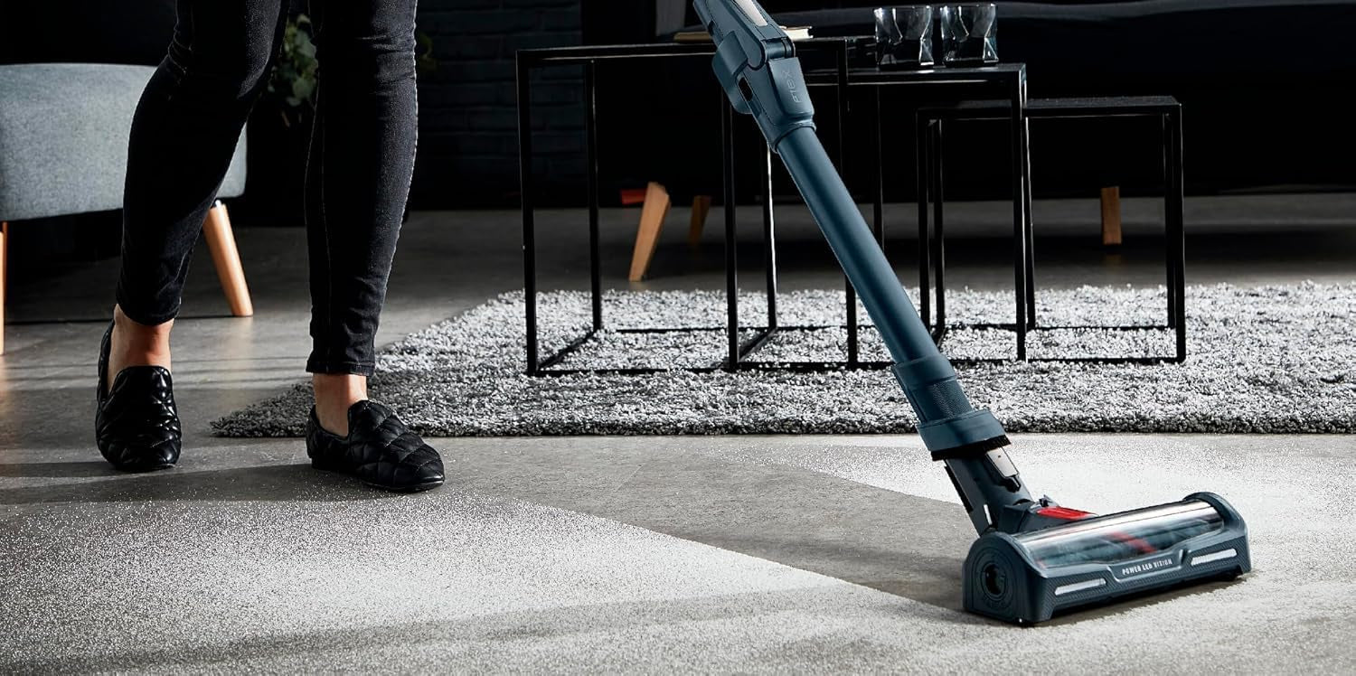 Rowenta Xforce Flex 11.60 Animal Care – Aspiradora Escoba sin Cable de 300W, para suelos, sofás y pared, filtra hasta 99,9% partículas, depósito 0,9L, Incluye Accesorios para pelos de mascotas, RH9878