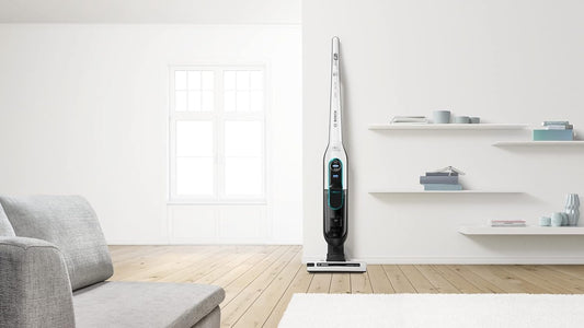 Bosch - Aspirador sin cable Athlet ProHygienic, Serie 6, hasta 60 minutos de autonomía, blanco, BCH86HYG2